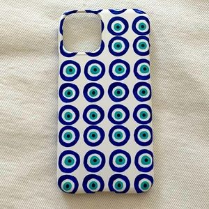 iPhone 11 Pro custom case, evil eye 🧿 design.